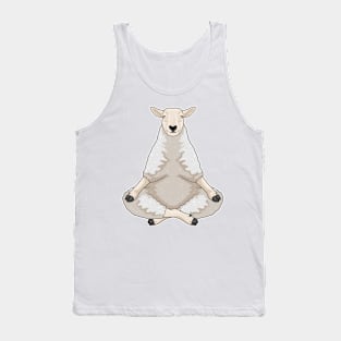 Sheep Yoga Fitness Meditation Tank Top